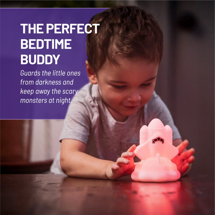 LumiPets® Rowdy the Rocket- Children's Touch Night Light Junior - Nature Baby Outfitter