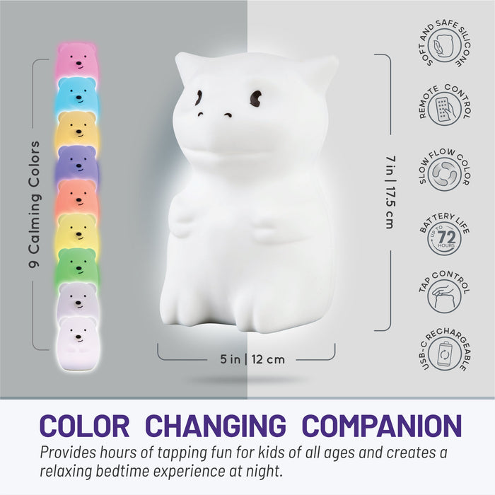 LumiPets® Dragon- Children's Nursery Touch Night Light - Nature Baby Outfitter
