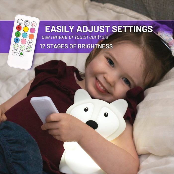 LumiPets® Fiona the Fox- Children's Touch Night Light
