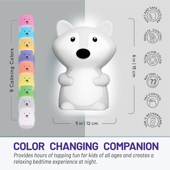 LumiPets® Fiona the Fox- Children's Touch Night Light