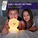 LumiPets® Luther the Lion- Children's Touch Night Light - Nature Baby Outfitter