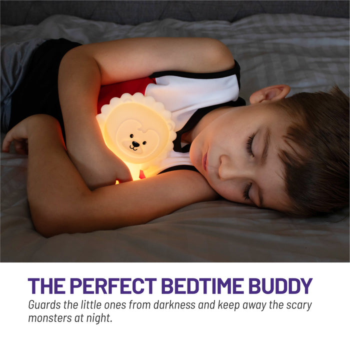 LumiPets® Luther the Lion- Children's Touch Night Light - Nature Baby Outfitter