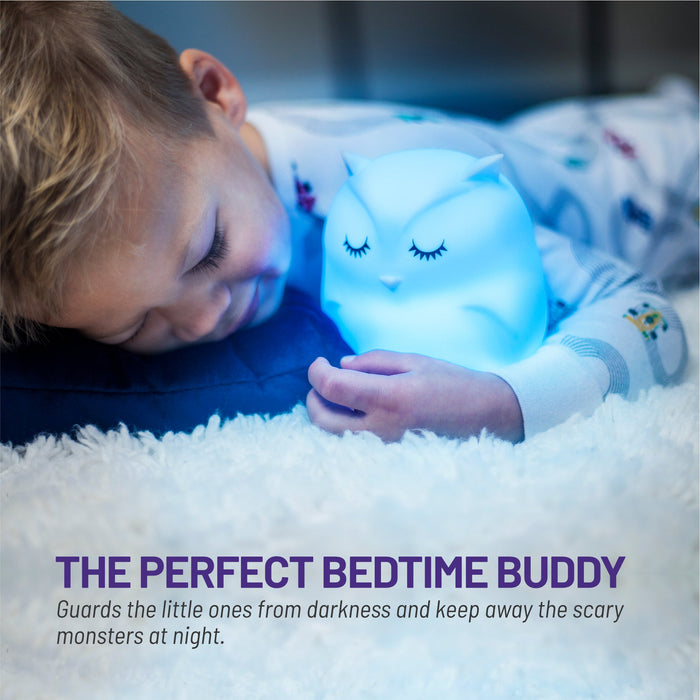 LumiPets® Opal the Owl- Children's Touch Night Light - Nature Baby Outfitter