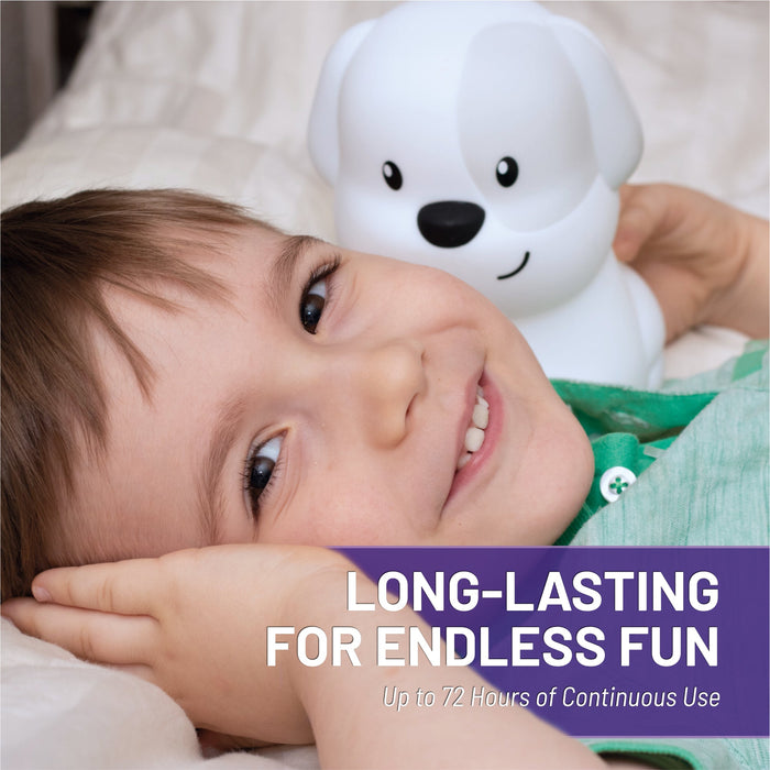 LumiPets® Pepper the Puppy- Children's Touch Night Light - Nature Baby Outfitter