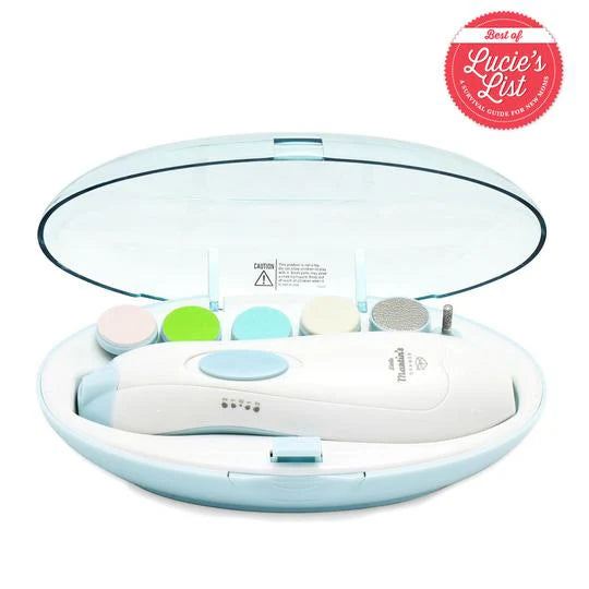 Little Martin's Baby Electric Nail Trimmer with Light - Light Sky Blue