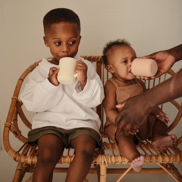Silicone Training Cup + Straw - Nature Baby Outfitter
