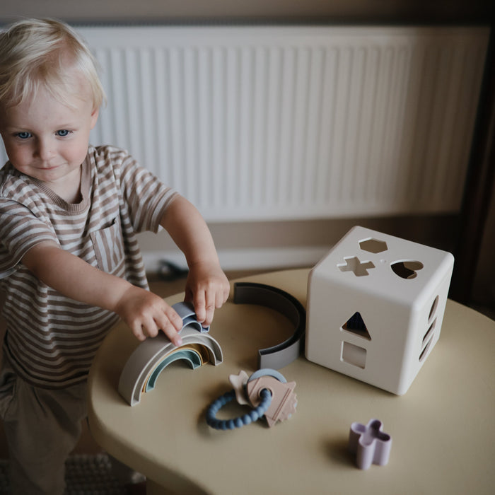 Rainbow Stacker Toy - Nature Baby Outfitter