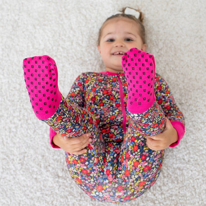 Midnight Petals Convertible Coverall