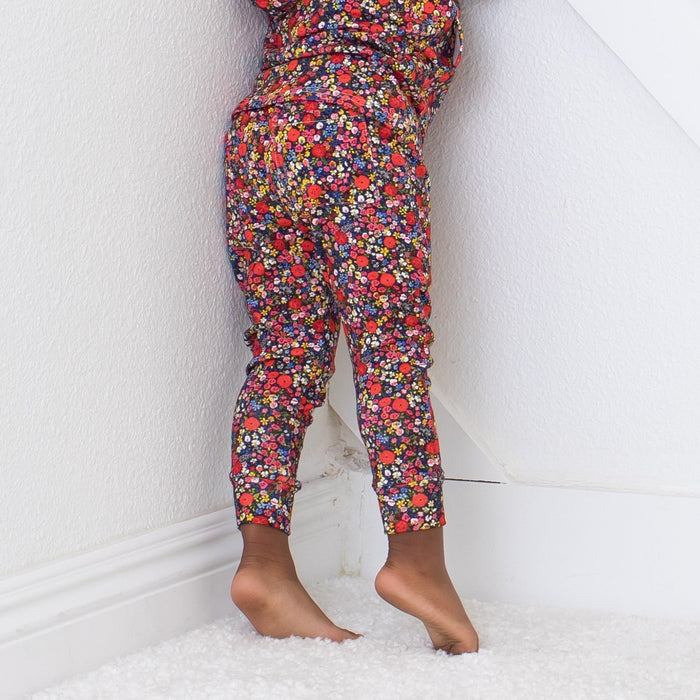 Midnight Petals Relaxed Fit Jogger
