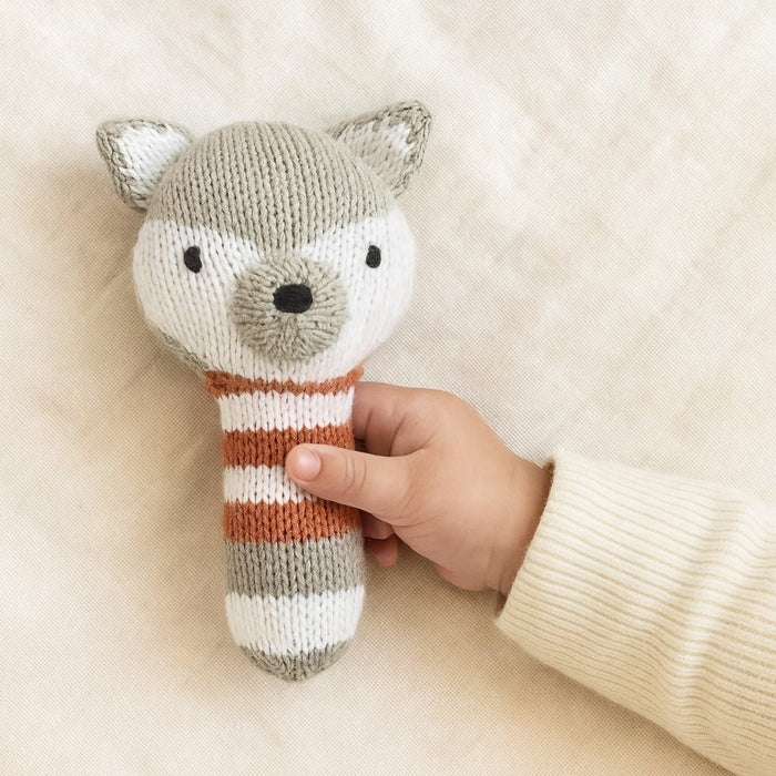 Langs Fox Rattle mini rattle | finley the fox — Nature Baby Outfitter