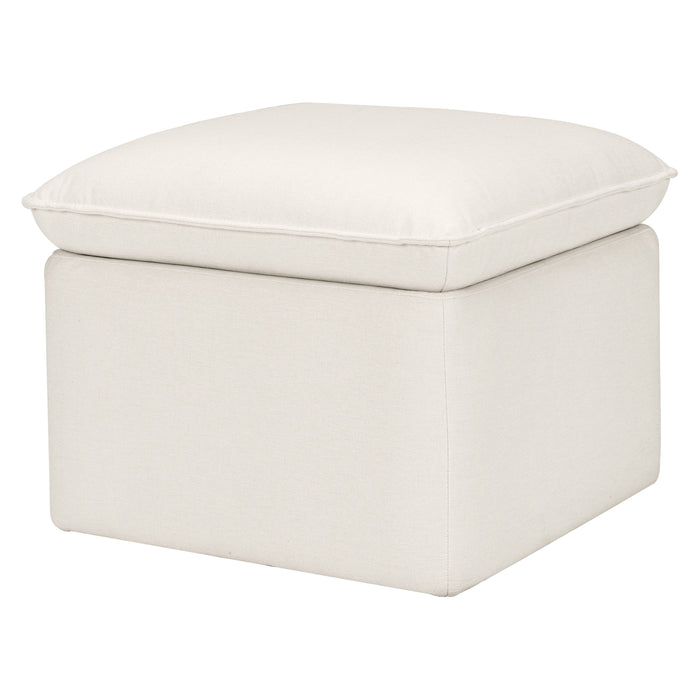 Babyletto Cali Storage Ottoman in Eco-Performance Fabric | Water Repellent & Stain Resistant