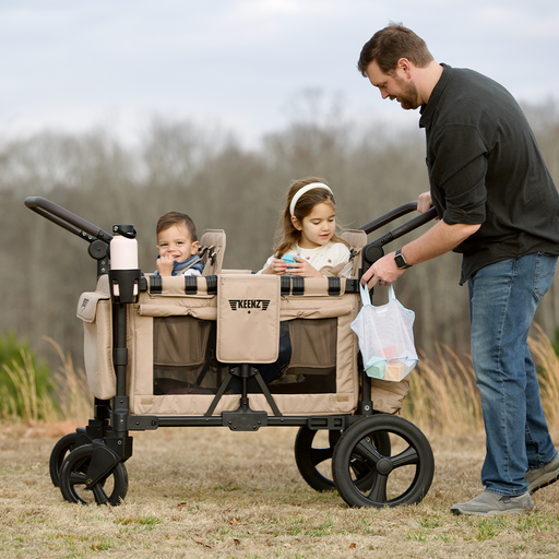 Keenz MOOV 4-Passenger Stroller Wagon – Full-Featured Comfort for Big Adventures - Nature Baby Outfitter