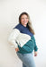 Velour Interior Diagonal Zip Breastfeeding Sweatshirt - Nature Baby Outfitter