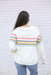 Six Stripe Invisible Zip Breastfeeding Sweatshirt - Nature Baby Outfitter