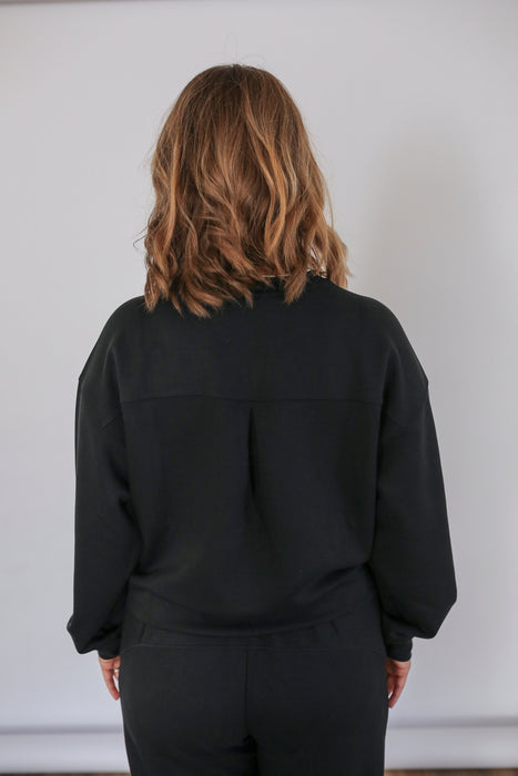 Luxe Nursing Lounge Crewneck - Nature Baby Outfitter