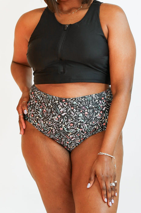 Full Coverage High Waist Bikini Bottoms - Nature Baby Outfitter