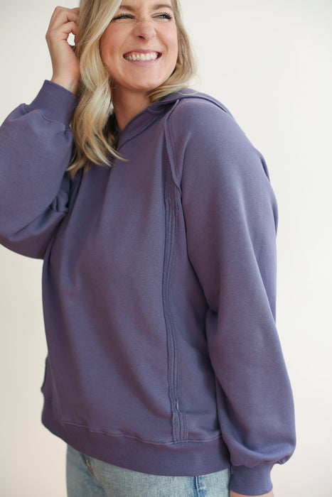 Big Hug Vertical Zip Breastfeeding Hoodie - Nature Baby Outfitter