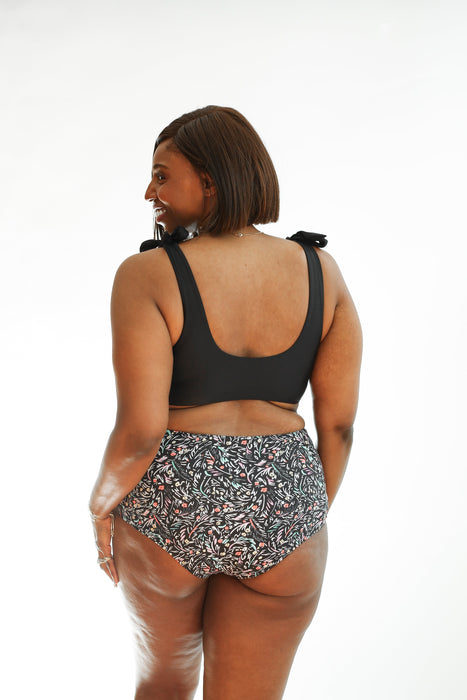 Moderate Coverage High Waist Bikini Bottoms - Nature Baby Outfitter