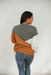Velour Interior Diagonal Zip Breastfeeding Sweatshirt - Nature Baby Outfitter