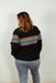 Six Stripe Invisible Zip Breastfeeding Sweatshirt - Nature Baby Outfitter