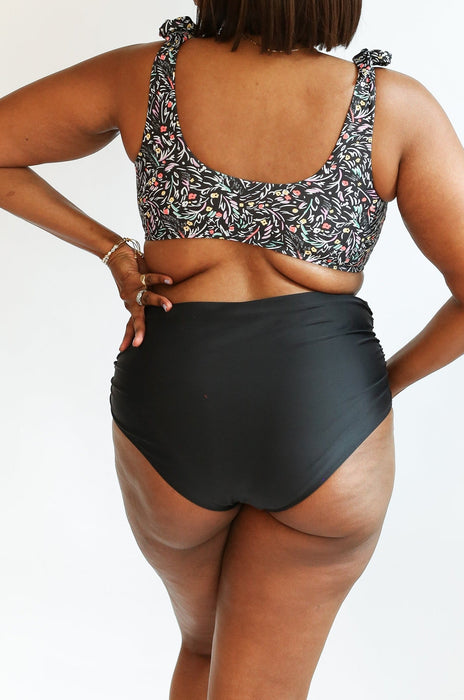 Full Coverage High Waist Bikini Bottoms - Nature Baby Outfitter