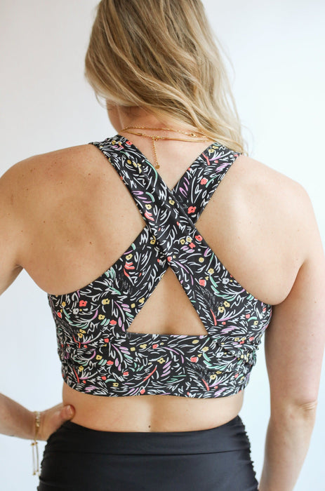 Crop Zip Up Breastfeeding Swimsuit Top - Nature Baby Outfitter