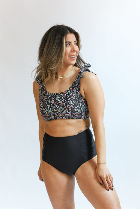 Tie Shoulder Breastfeeding Bikini Swimsuit Top - Nature Baby Outfitter