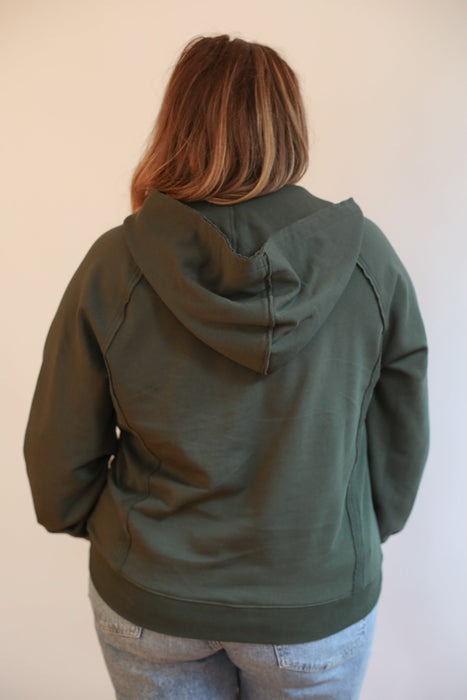 Big Hug Vertical Zip Breastfeeding Hoodie - Nature Baby Outfitter