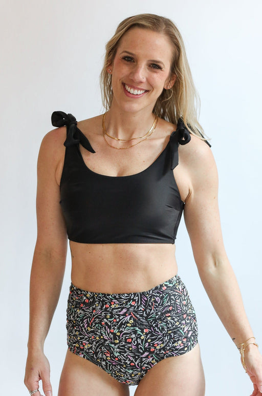 Tie Shoulder Breastfeeding Bikini Swimsuit Top - Nature Baby Outfitter