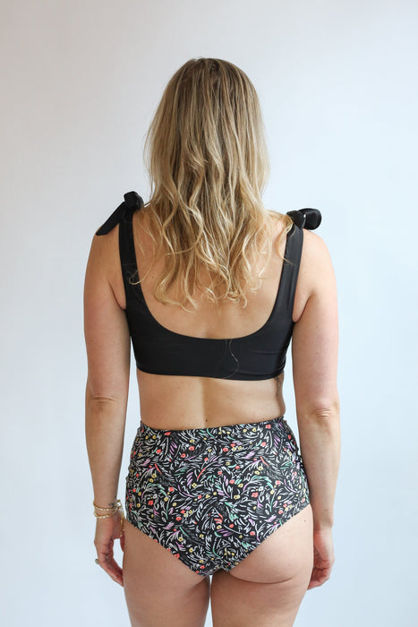 Moderate Coverage High Waist Bikini Bottoms - Nature Baby Outfitter