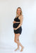 Maternity Athletic Shorts - Black - Nature Baby Outfitter