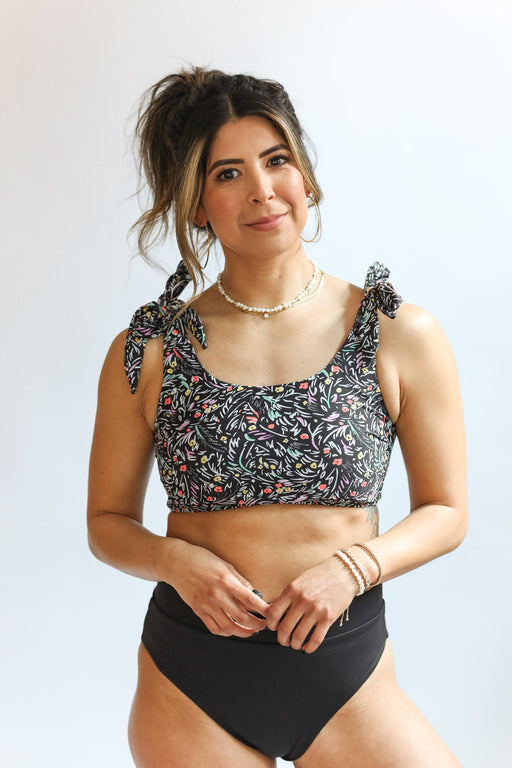 Tie Shoulder Breastfeeding Bikini Swimsuit Top - Nature Baby Outfitter