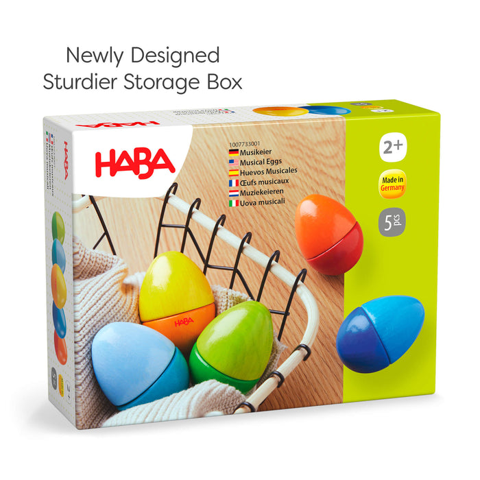 Fun with Sounds Wooden Eggs - Nature Baby Outfitter