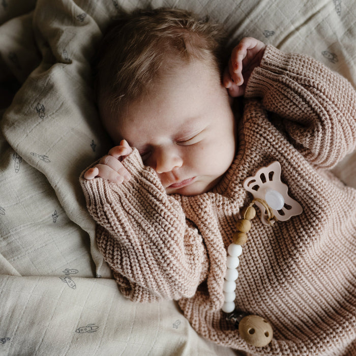 Chunky Knit Sweater - Nature Baby Outfitter