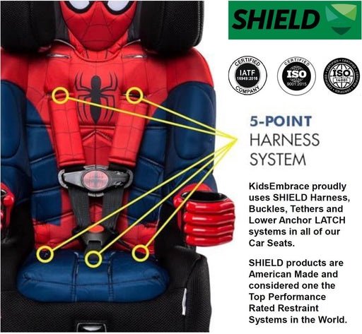 Spider-Man 2-in-1 Harness to Booster Car Seat - Nature Baby Outfitter