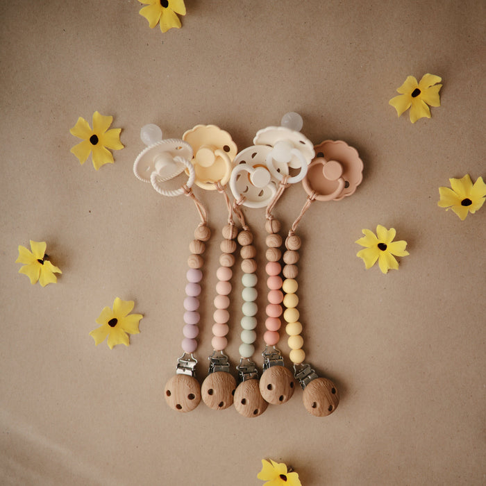 Silicone Pacifier Clip | Eva - Nature Baby Outfitter
