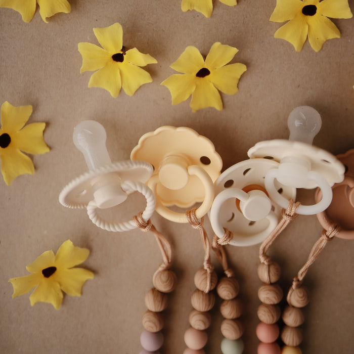 FRIGG Moon Silicone Pacifier 2-Pack - Nature Baby Outfitter