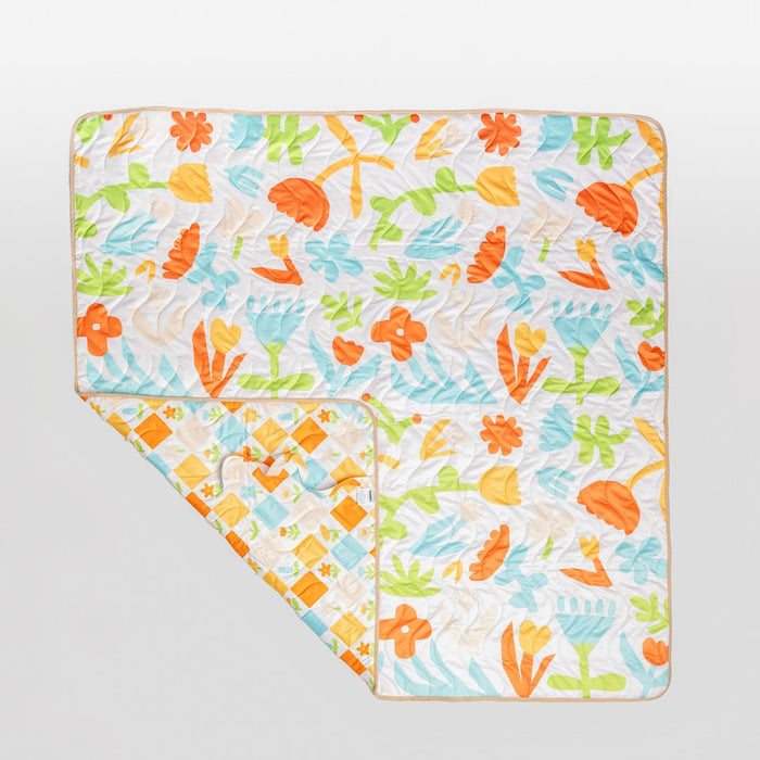 Anywhere Adventure Play Mat, Featuring Quilted Wipeable Machine Washable Fabric