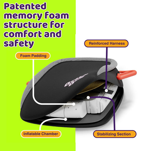 BubbleBum Inflatable Car Booster Seat - Travel Booster Seat - Nature Baby Outfitter