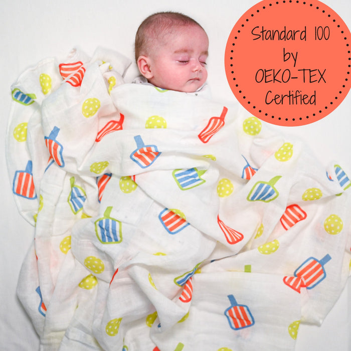 I Can't, I Have Pickleball Swaddle Blanket