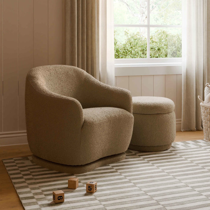 Babyletto Foy Glider in Boucle