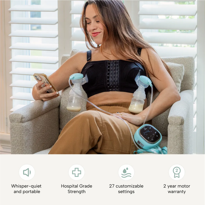 Zomee Z2 Pump &  Hands-Free Collection Cups Bundle