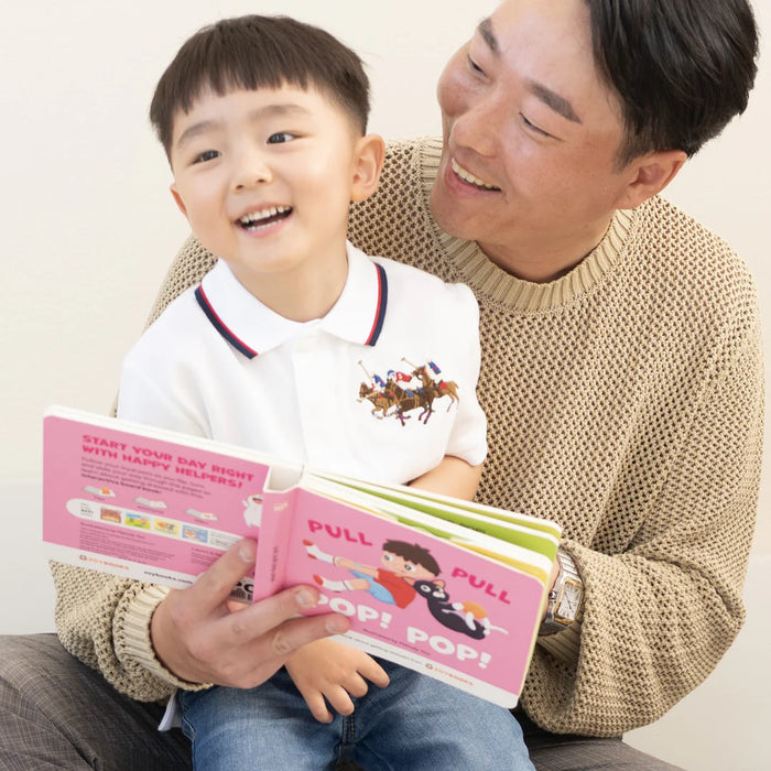 Pull Pull Pop! Pop! - Interactive Act! Board Book