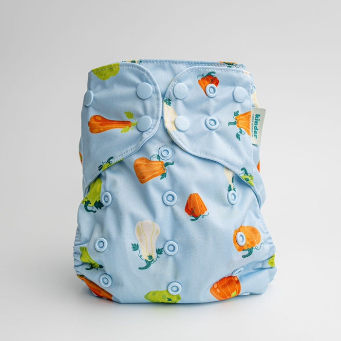 Nature: Essentials Pocket Cloth Diaper with Athletic Wicking Jersey, Grows with your Baby