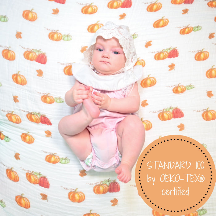 Pumpkin Patch Swaddle Blankets