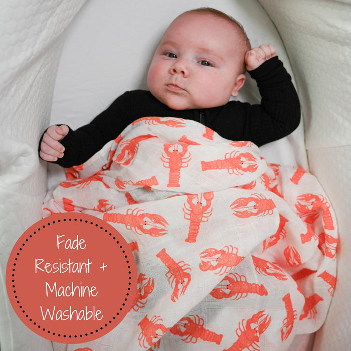 Lobster Roll Swaddle Blanket