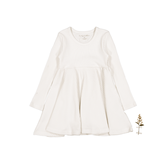 The Long Sleeve Dress - Pearl