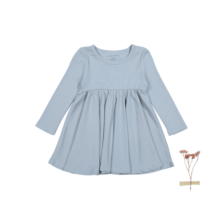 The Long Sleeve Dress - Ocean