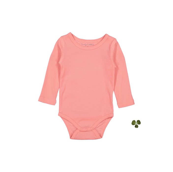 The Long Sleeve Onesie - Coral