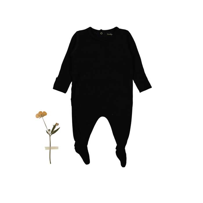The Snap Romper - Black